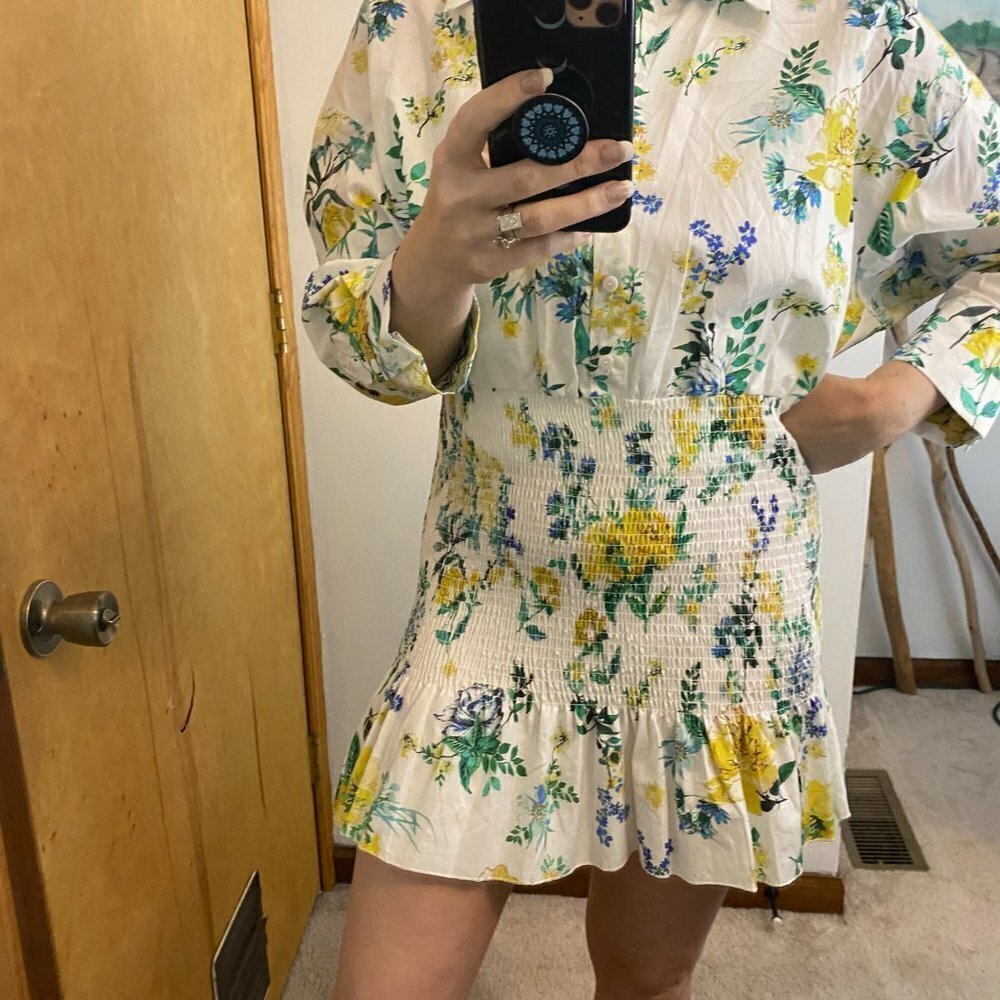 NWT Zara Bloggers Favorite The Patricia Floral Dress